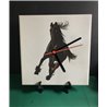 Tech 20cm Ceramic Tile Desk/Wall Clock   -  Horse (20)