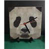 Tech 20cm Ceramic Tile Desk/Wall Clock   -  Panda (5)
