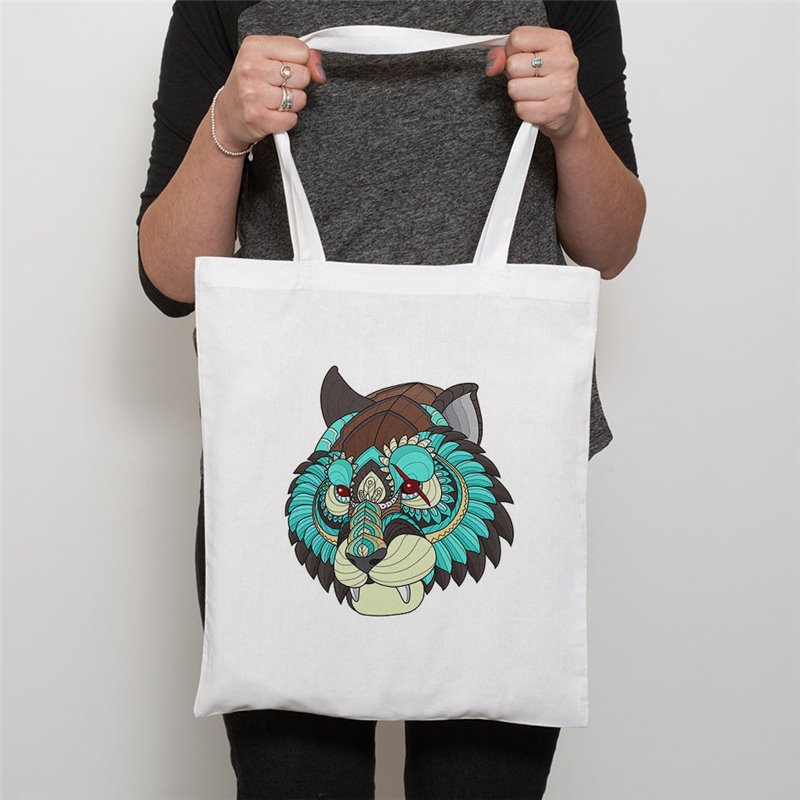 Tech Shopper Bag  -  Big Cat (10)