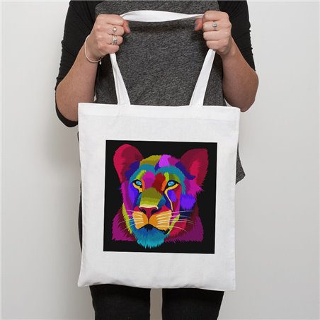 Tech Shopper Bag  -  Big Cat (29)