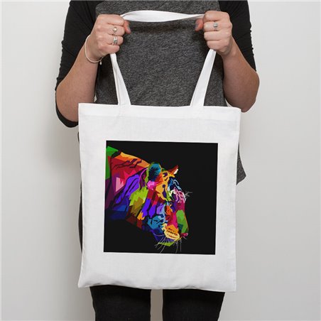 Tech Shopper Bag  -  Big Cat (33)