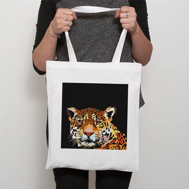 Tech Shopper Bag  -  Big Cat (34)