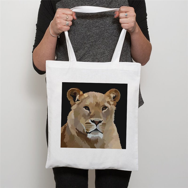 Tech Shopper Bag  -  Big Cat (40)