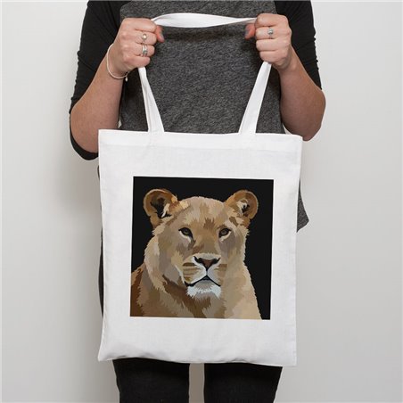 Tech Shopper Bag  -  Big Cat (40)