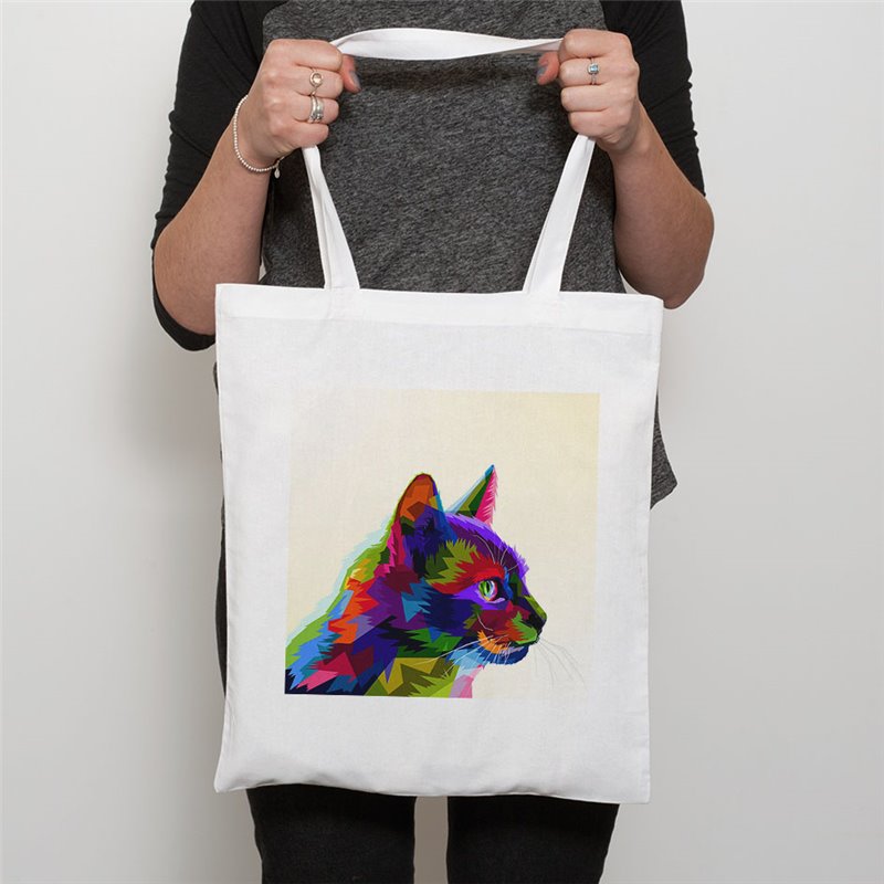 Tech Shopper Bag  -  Cat (1)