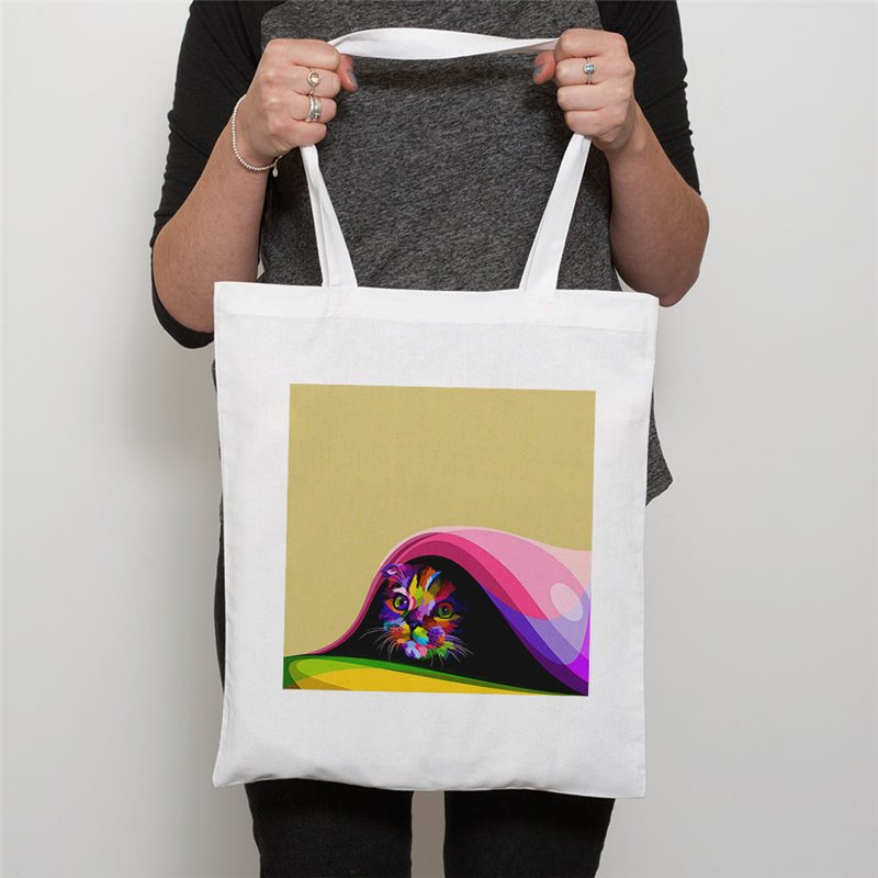 Tech Shopper Bag  -  Cat (6)