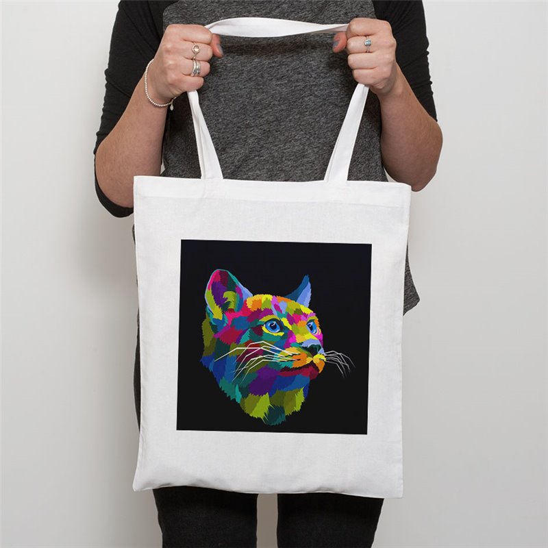 Tech Shopper Bag  -  Cat (20)