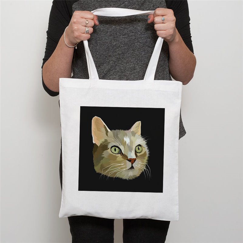 Tech Shopper Bag  -  Cat (30)