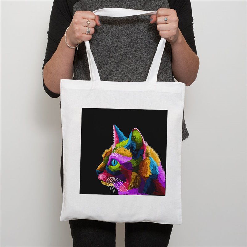 Tech Shopper Bag  -  Cat (33)
