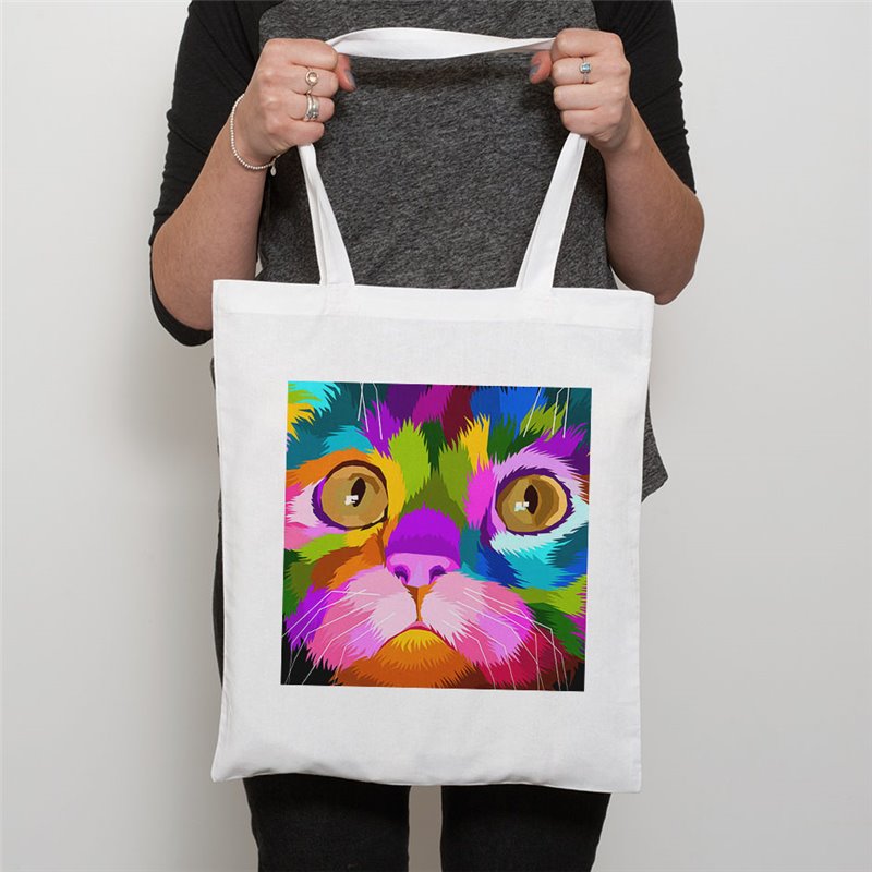 Tech Shopper Bag  -  Cat (49)