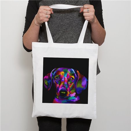Tech Shopper Bag  -  Dog (49)