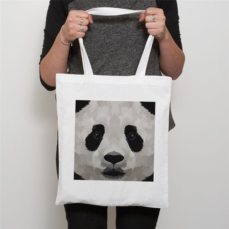 Tech Shopper Bag  -  Panda (5)