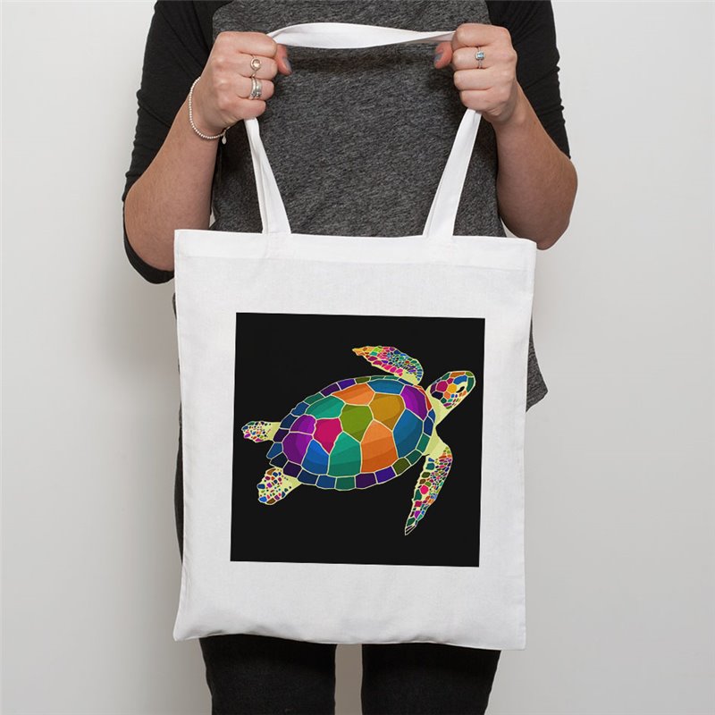 Tech Shopper Bag  -  Sea (2)