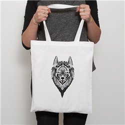 Tech Shopper Bag  -  Wolf (1)
