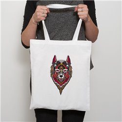 Tech Shopper Bag  -  Wolf (2)
