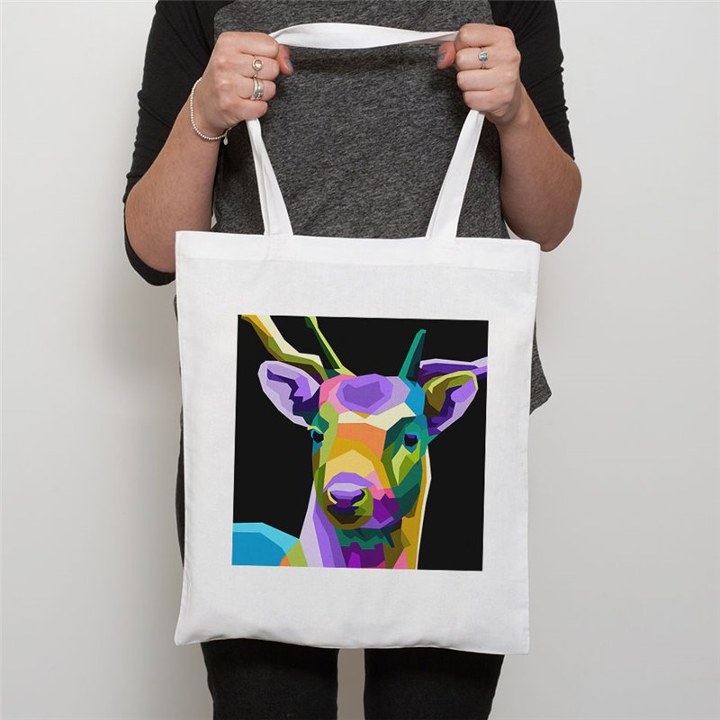 Tech Shopper Bag  -  Wood ( 8)