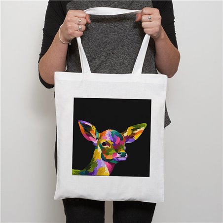 Tech Shopper Bag  -  Wood ( 9)