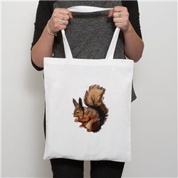 Tech Shopper Bag  -  Wood ( 13)