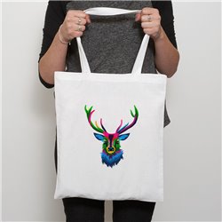 Tech Shopper Bag  -  Wood ( 16)