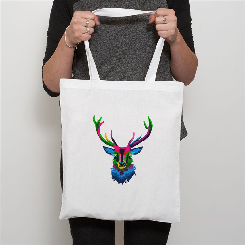 Tech Shopper Bag  -  Wood ( 16)