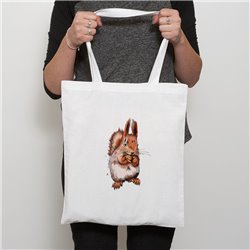 Tech Shopper Bag  -  Wood ( 17)