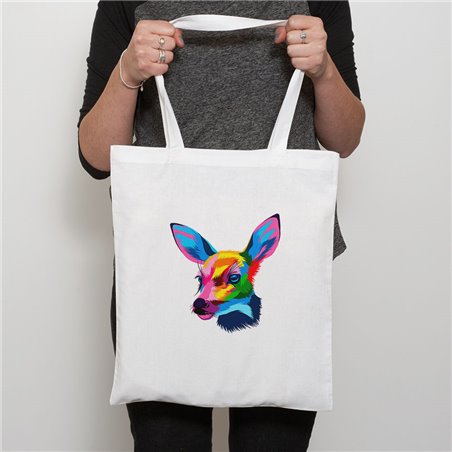 Tech Shopper Bag  -  Wood ( 18)
