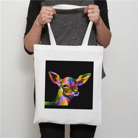 Tech Shopper Bag  -  Wood ( 20)