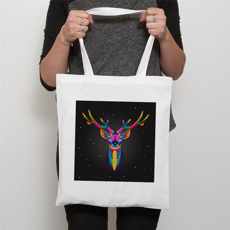 Tech Shopper Bag  -  Wood ( 21)