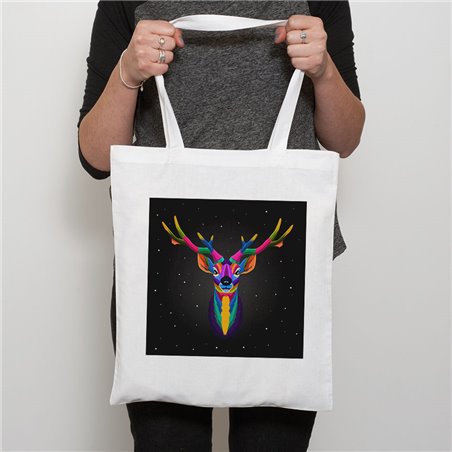 Tech Shopper Bag  -  Wood ( 21)