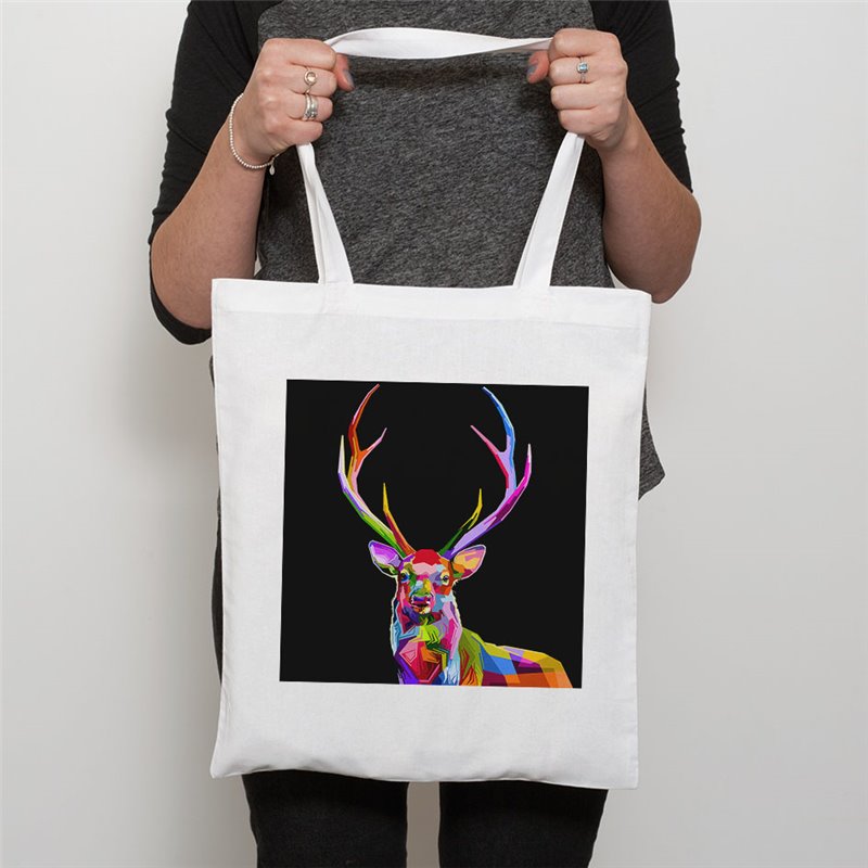 Tech Shopper Bag  -  Wood ( 22)