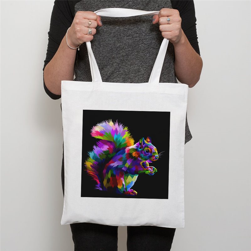 Tech Shopper Bag  -  Wood ( 24)