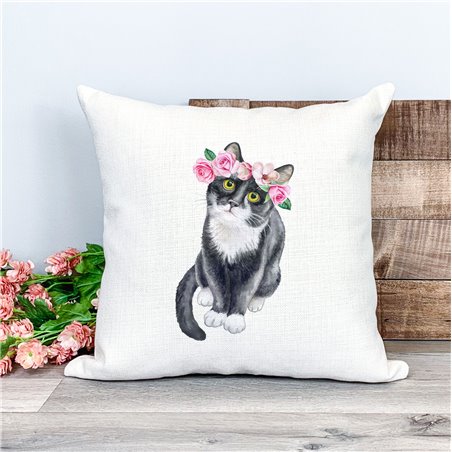 Printed Country Canvas Cushion Cover -  Cush3