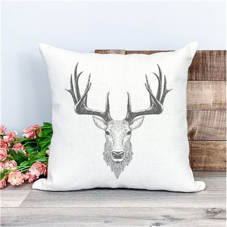 Printed Country Canvas Cushion Cover -  Cush5