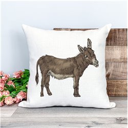 Printed Country Canvas Cushion Cover -  Cush6