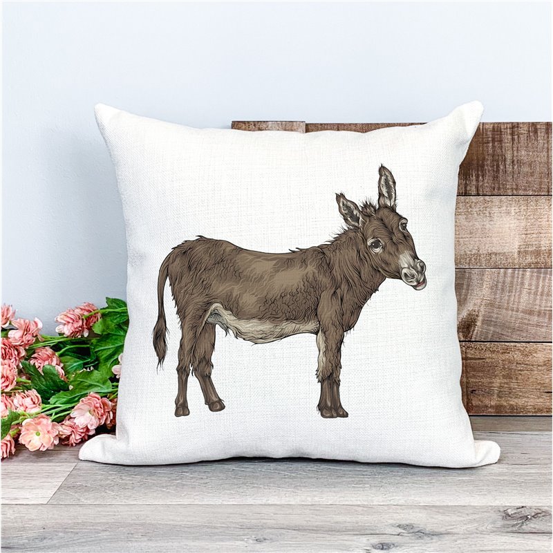 Printed Country Canvas Cushion Cover -  Cush6