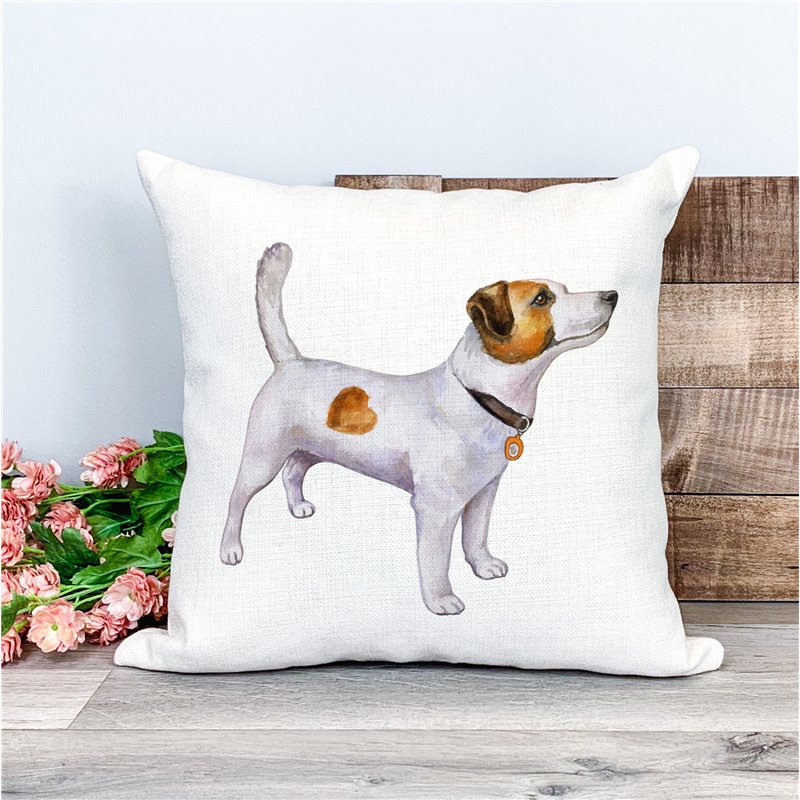 Printed Country Canvas Cushion Cover -  Cush8
