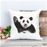 Printed Country Canvas Cushion Cover -  Cush11