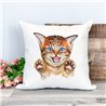Printed Country Canvas Cushion Cover -  Cush22
