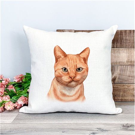 Printed Country Canvas Cushion Cover -  Cush30