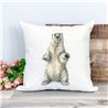 Printed Country Canvas Cushion Cover -  Cush35