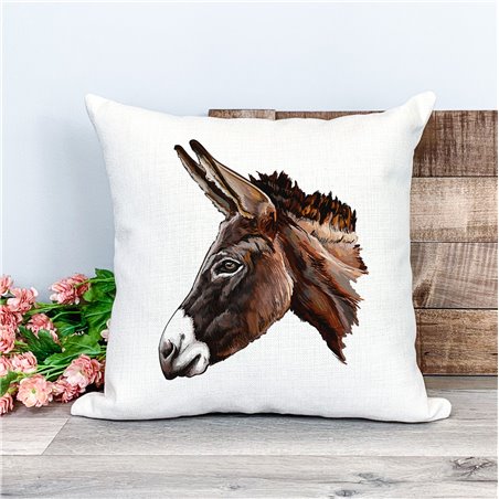 Printed Country Canvas Cushion Cover -  Cush37