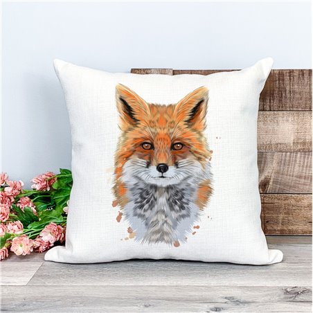 Printed Country Canvas Cushion Cover -  Cush38