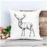Printed Country Canvas Cushion Cover -  Cush40