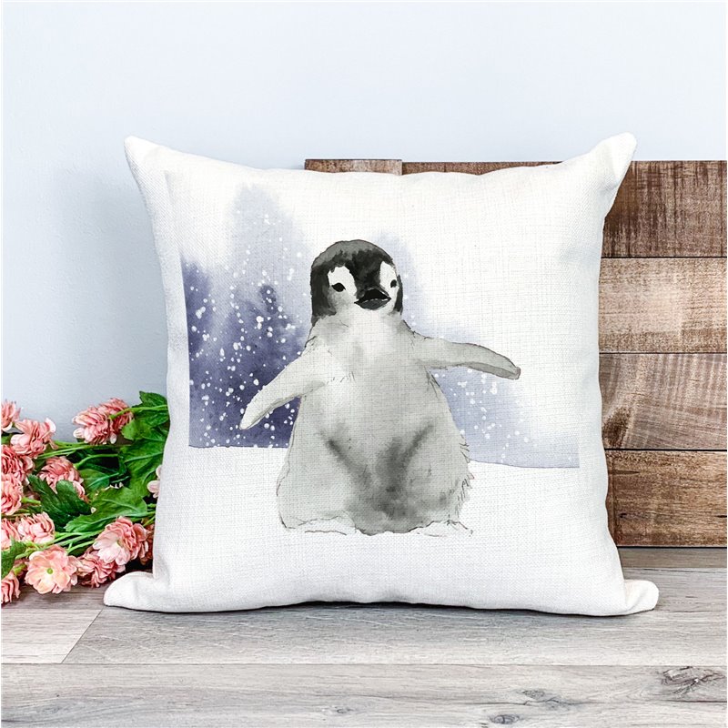 Printed Country Canvas Cushion Cover -  Cush45