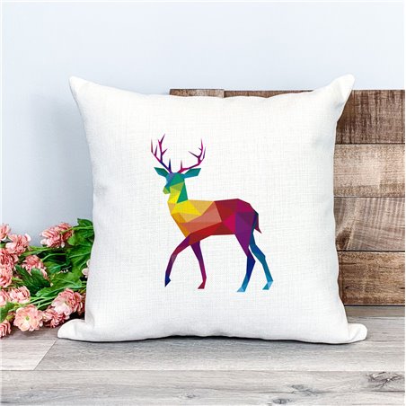 Printed Country Canvas Cushion Cover -  Cush59