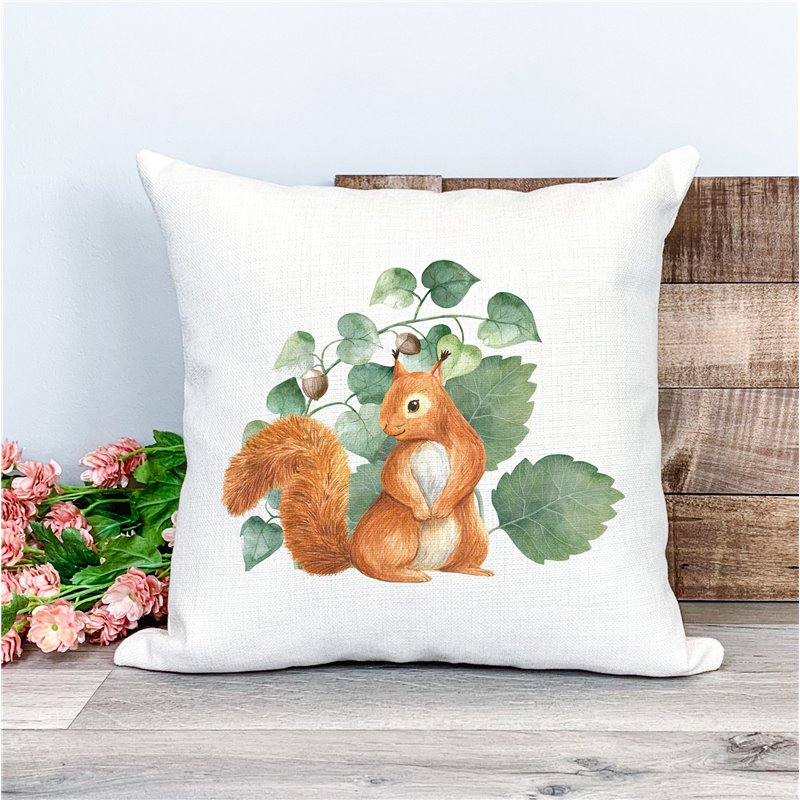Printed Country Canvas Cushion Cover -  Cush60