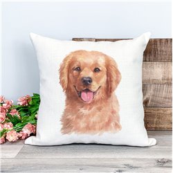 Printed Country Canvas Cushion Cover -  Cush68