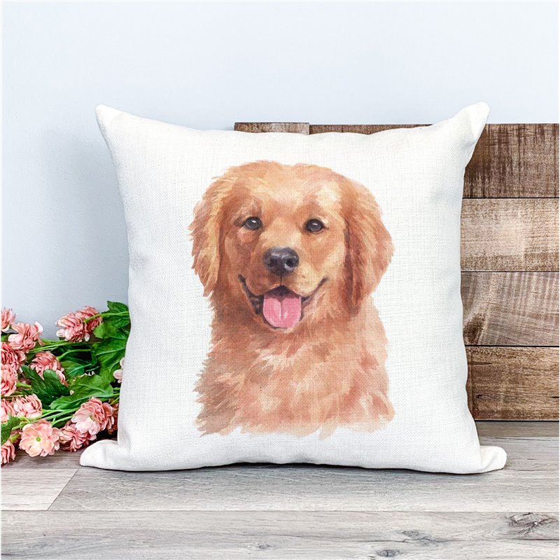 Printed Country Canvas Cushion Cover -  Cush68