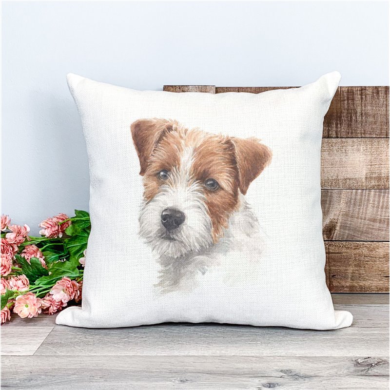 Printed Country Canvas Cushion Cover -  Cush70