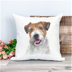 Printed Country Canvas Cushion Cover -  Cush74